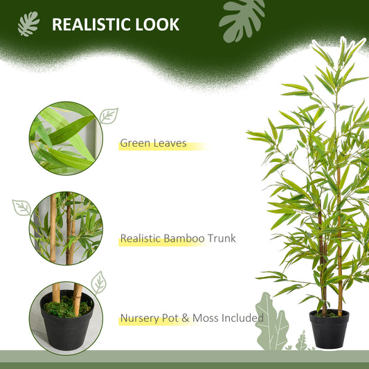 Arbre de bambou artificiel 4 pi