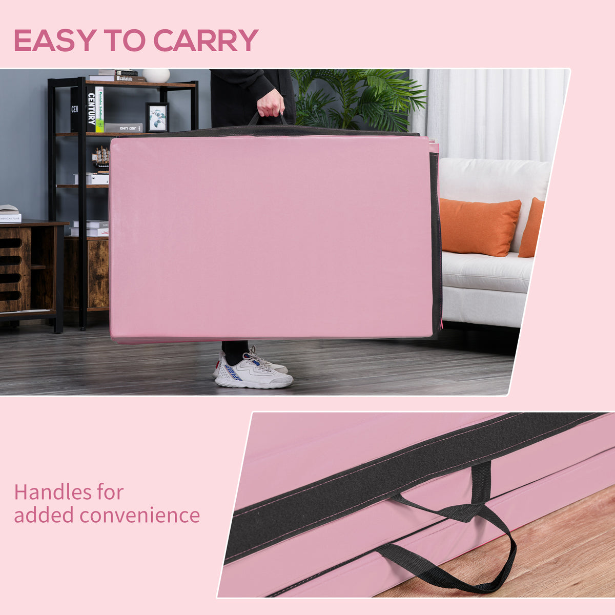 Tapis de gymnastique pliable en mousse