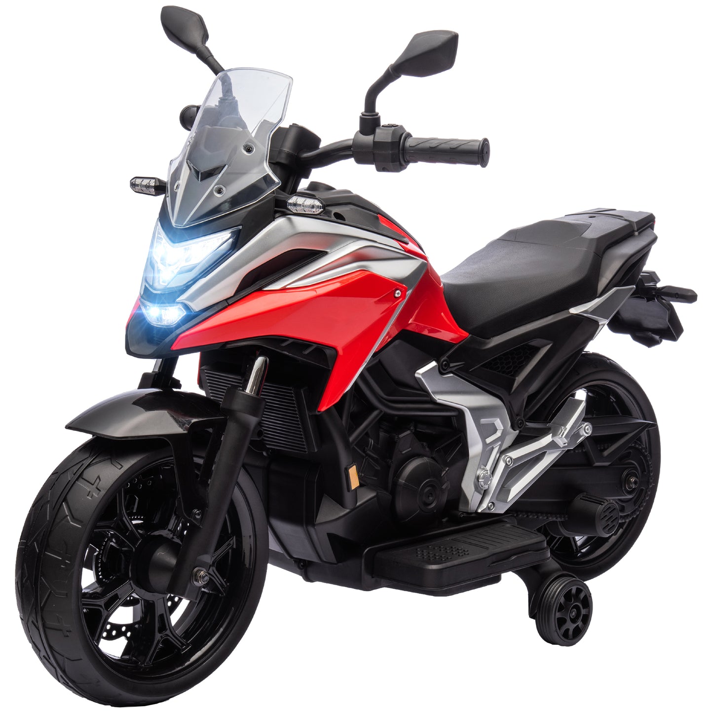 Moto électrique Honda 12V pour enfants avec phares
