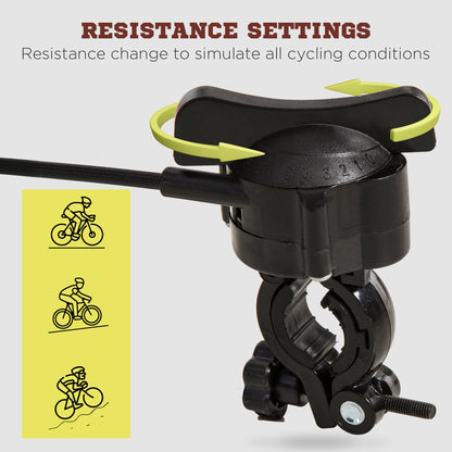 Support d'entraînement vélo magnétique — 5 niveaux de résistance