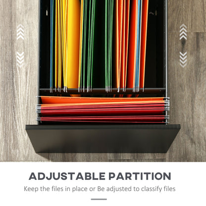 Classeur vertical de bureau verrouillable