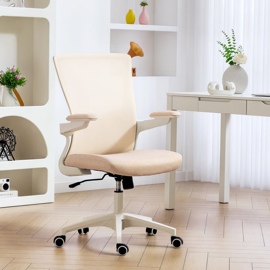 Chaise de bureau ergonomique pivotante et réglable