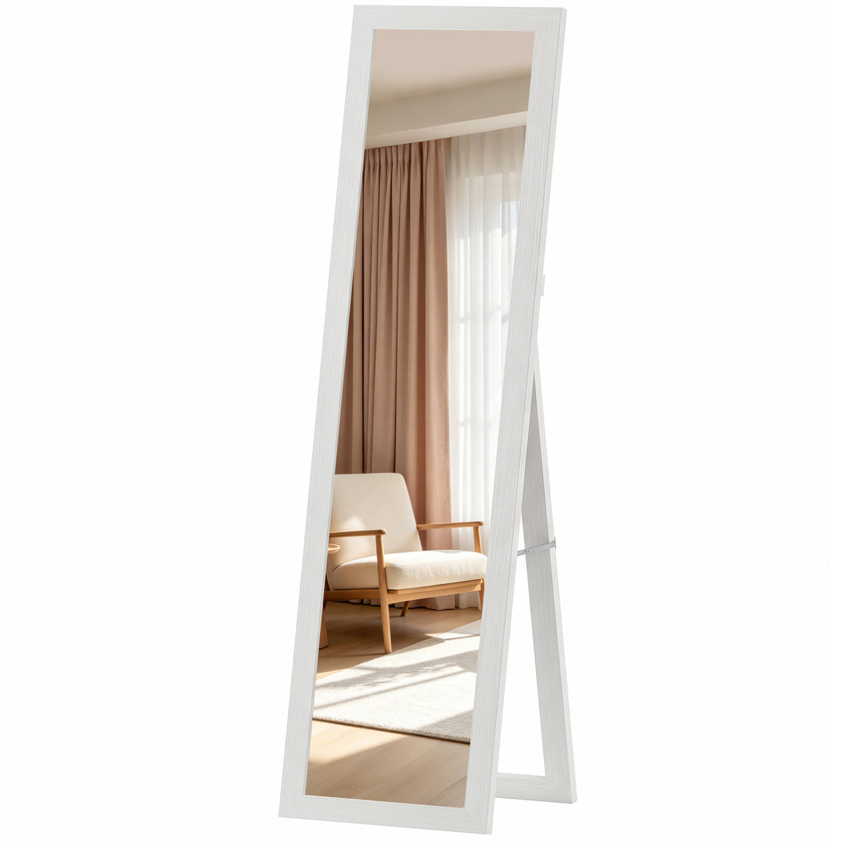Miroir sur pied pleine longueur