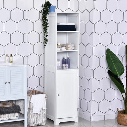 Armoire de salle de bain autoportante haute