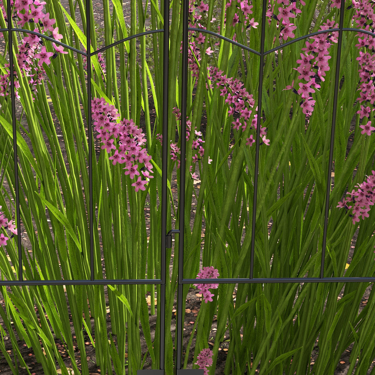 Clôture décorative de jardin — pack de 4, barrière anti-animaux