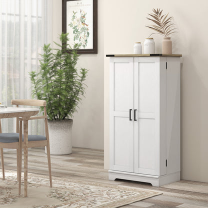 Armoire garde-manger style campagnard 5 niveaux