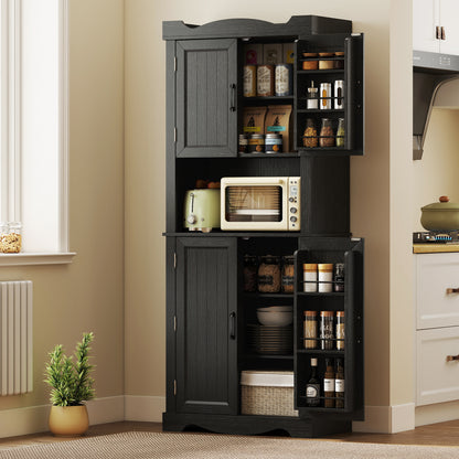 Armoire de cuisine autoportante avec rangement
