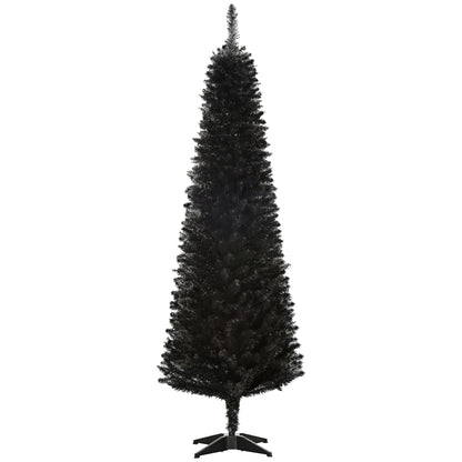 Sapin de Noël artificiel mince style crayon 6 pi