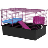 Cage pour petits animaux 47 cm avec accessoires