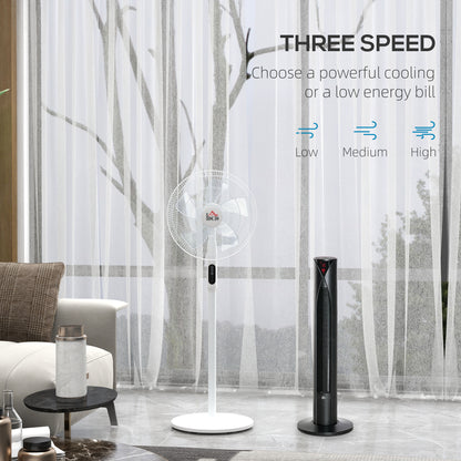 Ensemble ventilateurs tour et sur pied avec télécommande