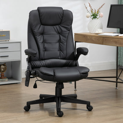 Chaise de bureau massante chauffante inclinable haute