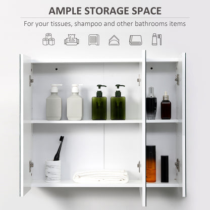 Armoire pharmacie murale miroir 71 x 61 cm
