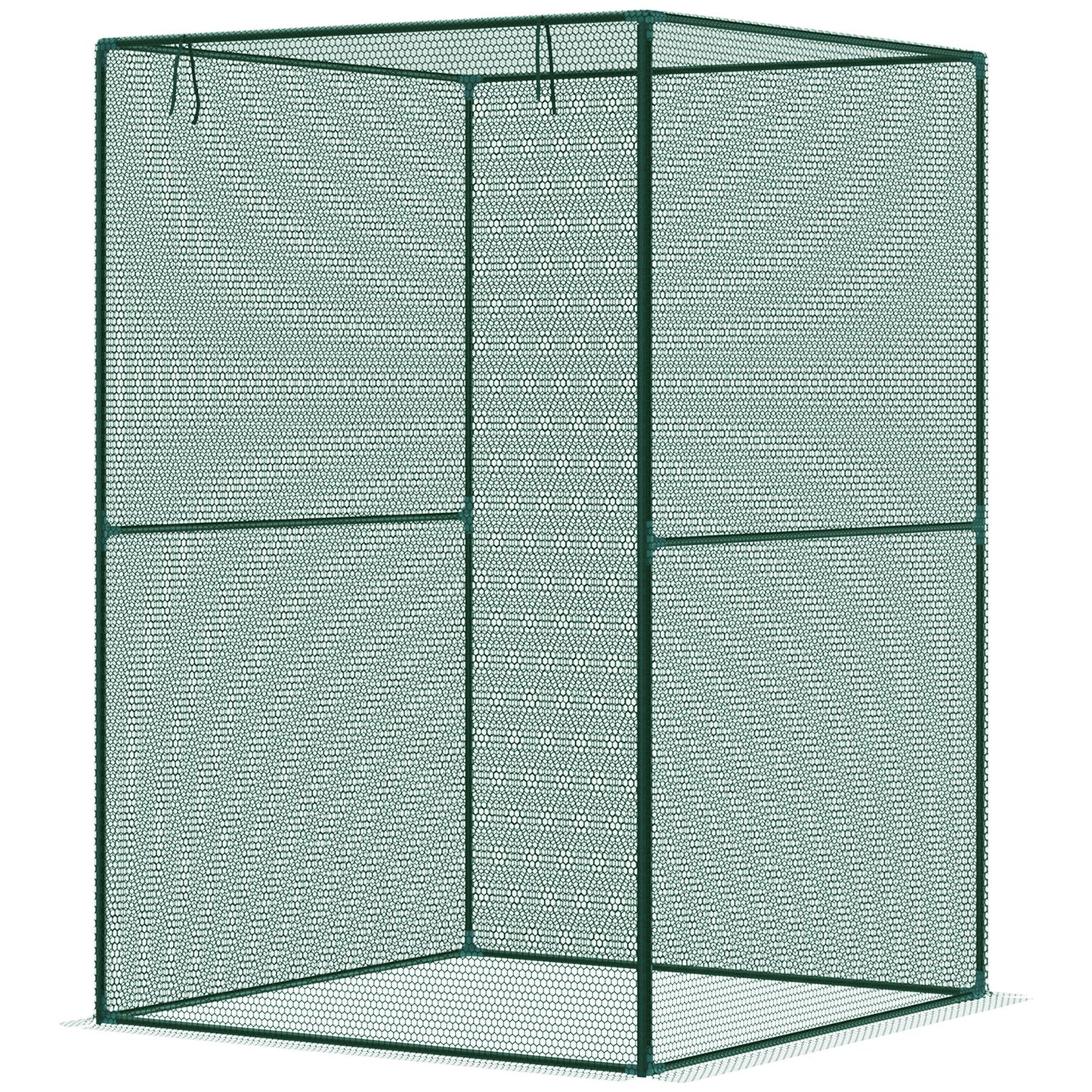 Outsunny 240x120cm Grow Cage - Zipped Garden Protection Tent