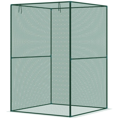 Outsunny 240x120cm Grow Cage - Zipped Garden Protection Tent