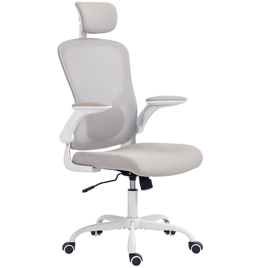 Chaise de bureau ergonomique mesh avec appui-tête ajustable