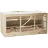 Cage pour hamster en bois