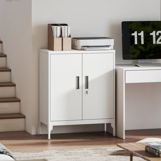 Armoire de rangement verrouillable en acier