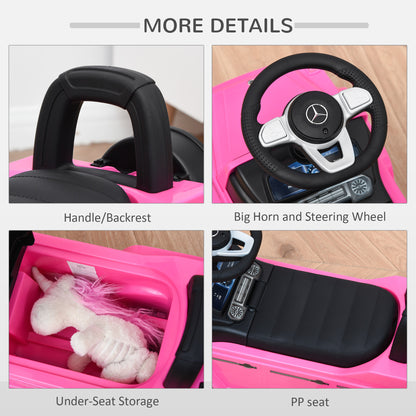 Voiture porteur Mercedes-Benz G350 pied-au-sol pour enfants