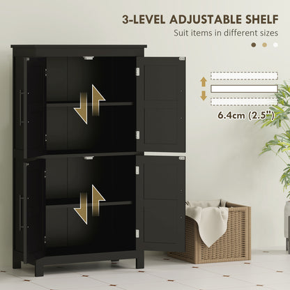 Meuble de rangement de salle de bain style fermette