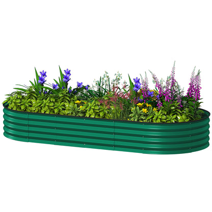 Bac de jardinage surélevé en acier galvanisé