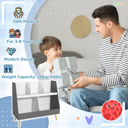 Organisateur de jouets pour enfants à 2 paliers
