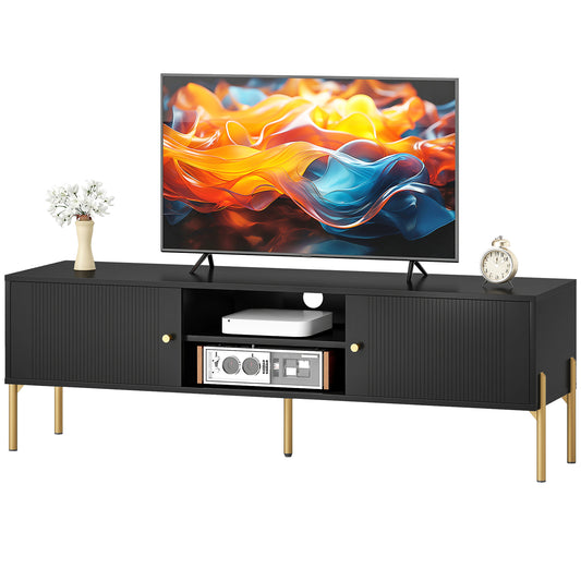 Meuble TV moderne pour téléviseur de 165 cm