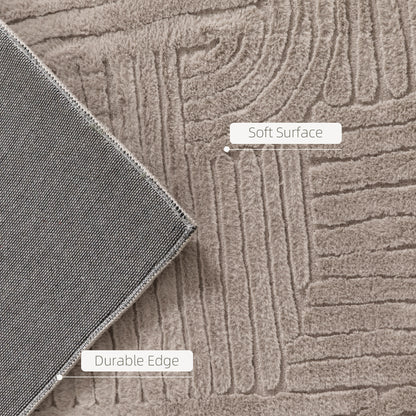 Tapis de salon en fausse fourrure