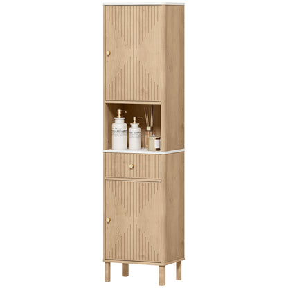 Armoire salle de bain 66 po — Chêne