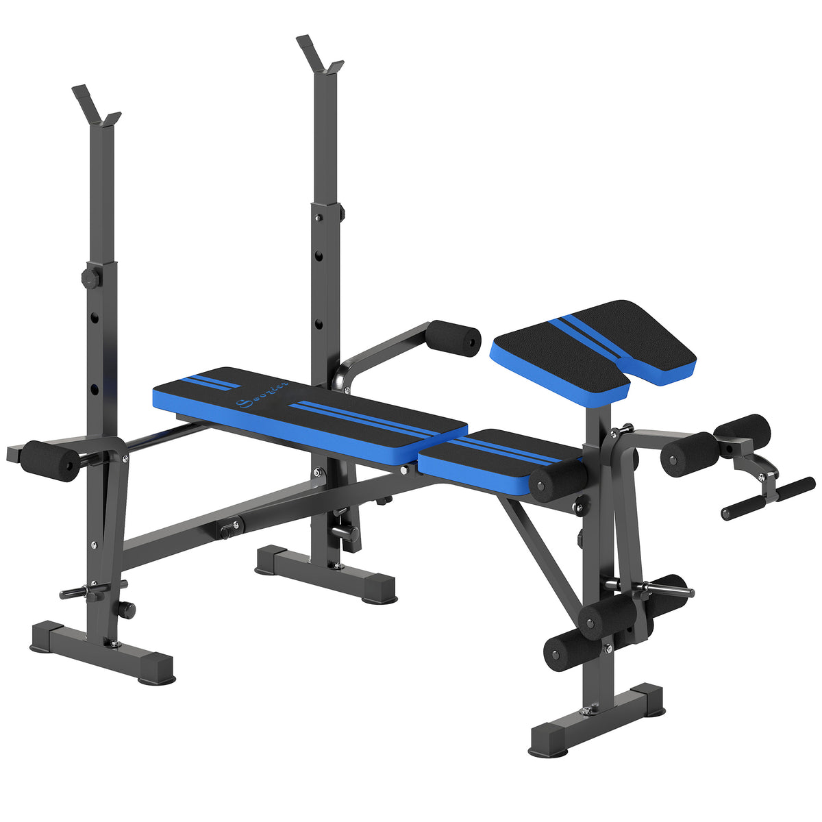 Banc d'haltérophilie multifonction ajustable