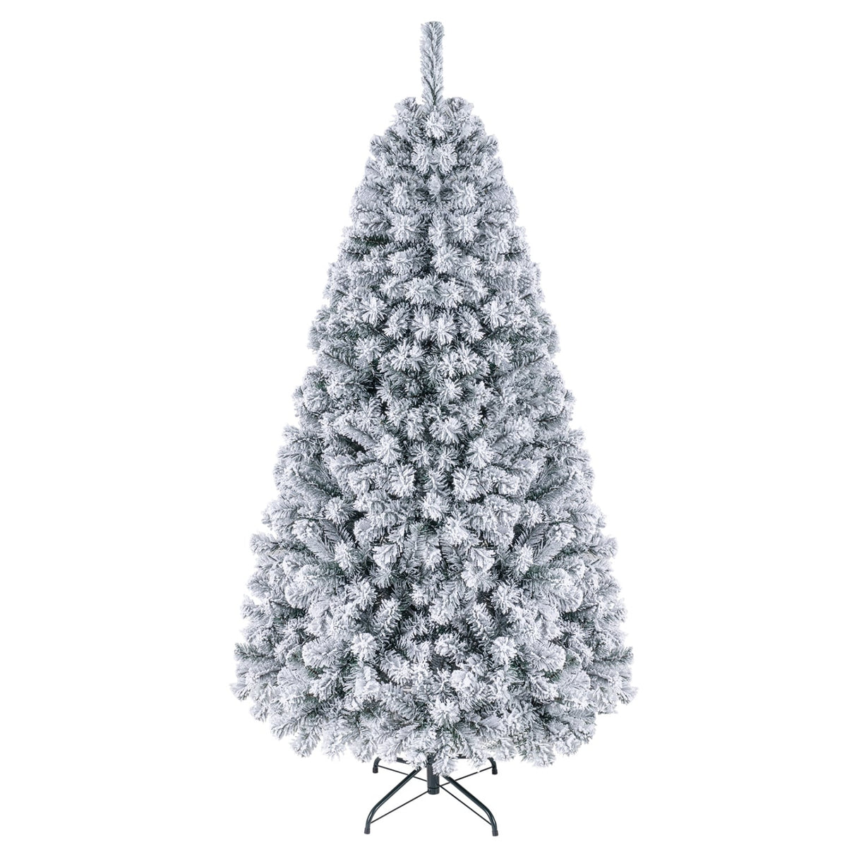 Arbre de Noël artificiel enneigé pré-éclairé