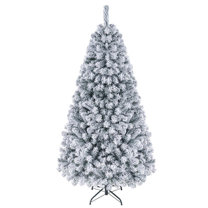 Arbre de Noël artificiel enneigé pré-éclairé