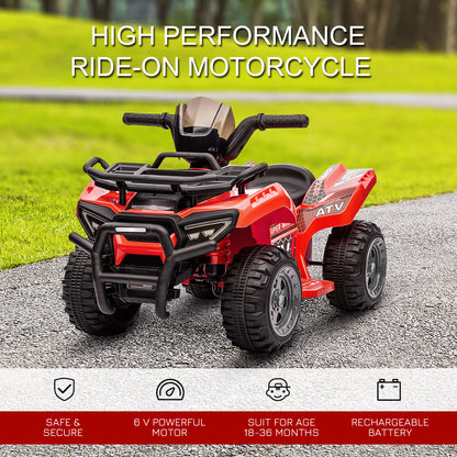 VTT électrique enfant 6V — quadriporteur ride-on