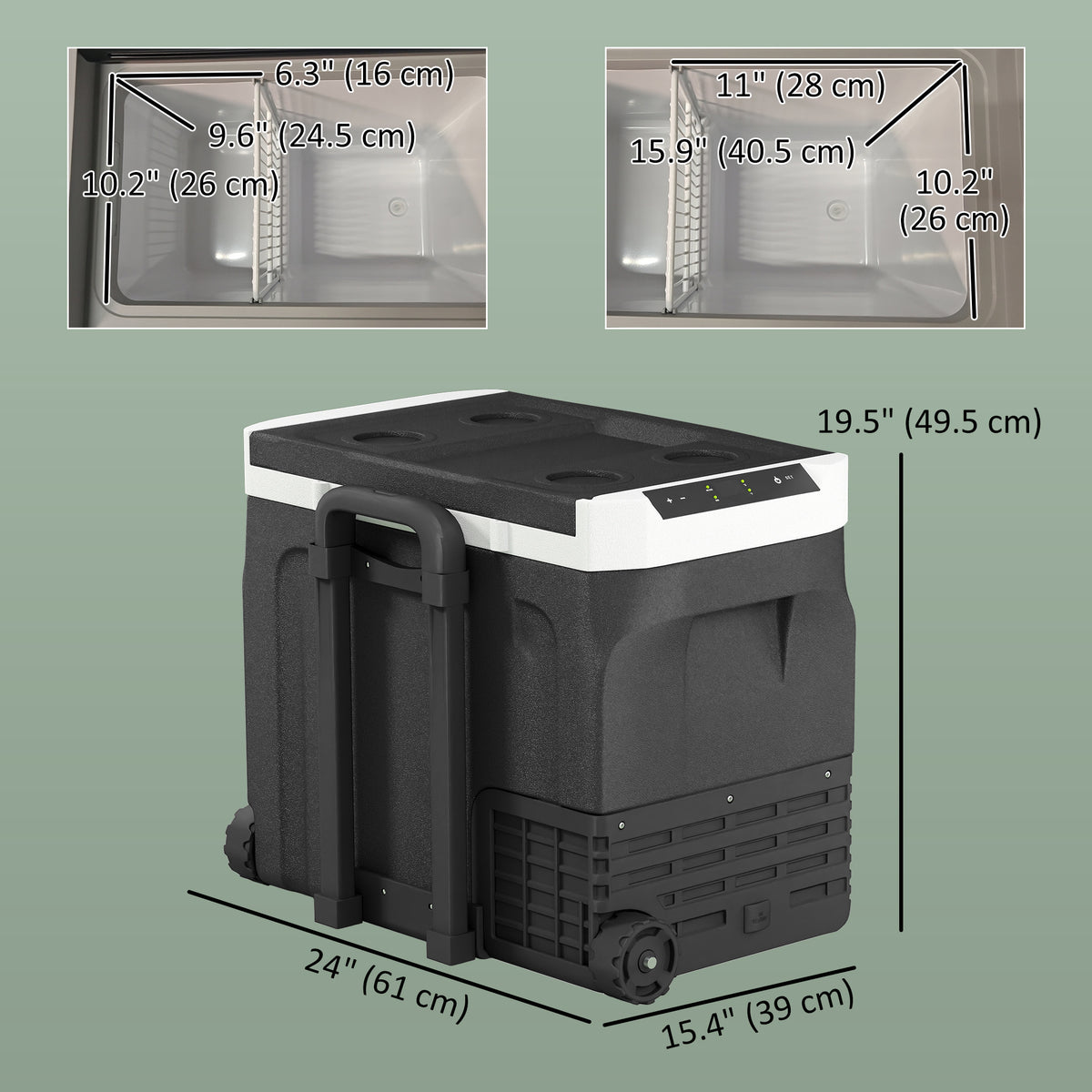 Glacière portable pour voiture 30 litres