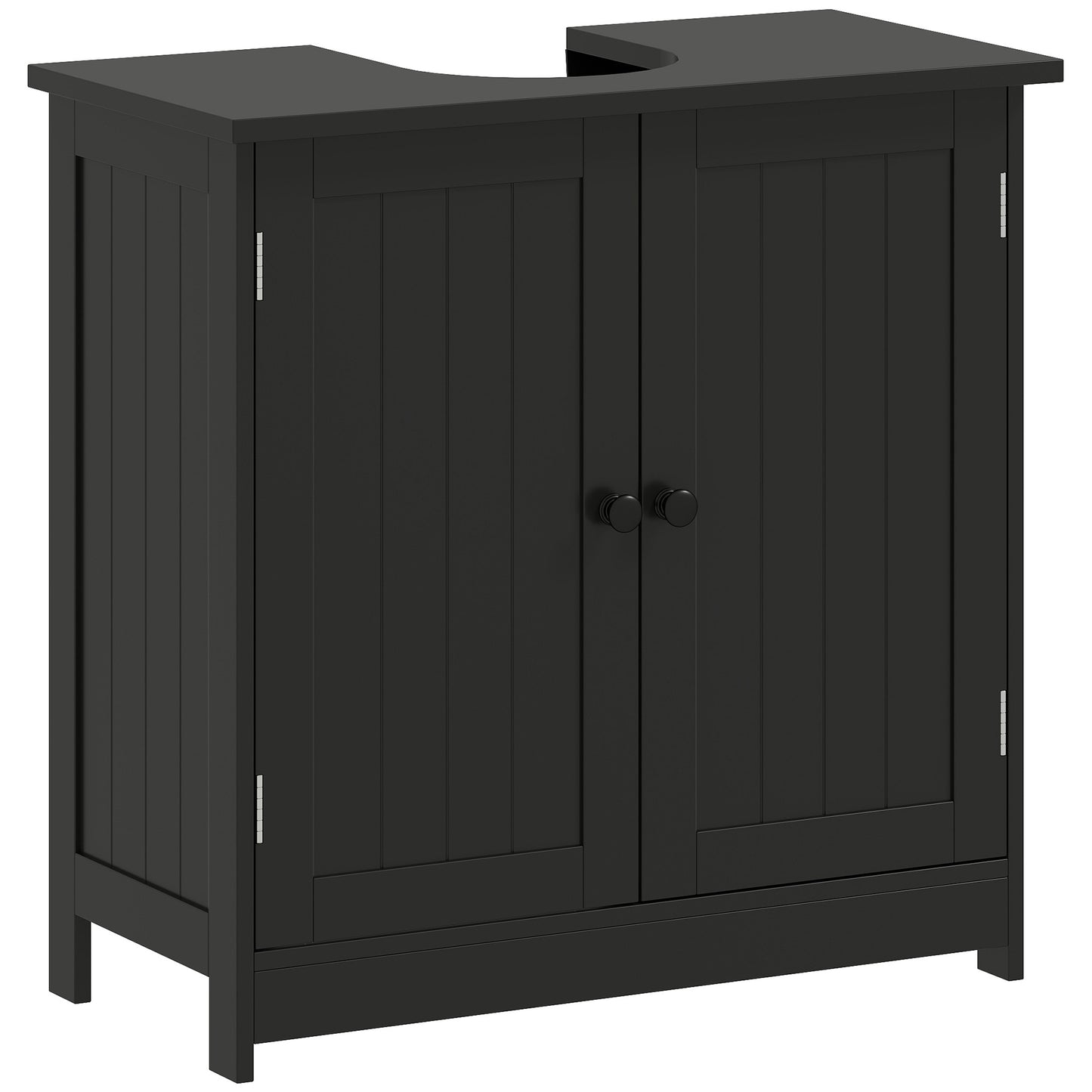 Meuble-lavabo sous évier avec 2 portes et tablette