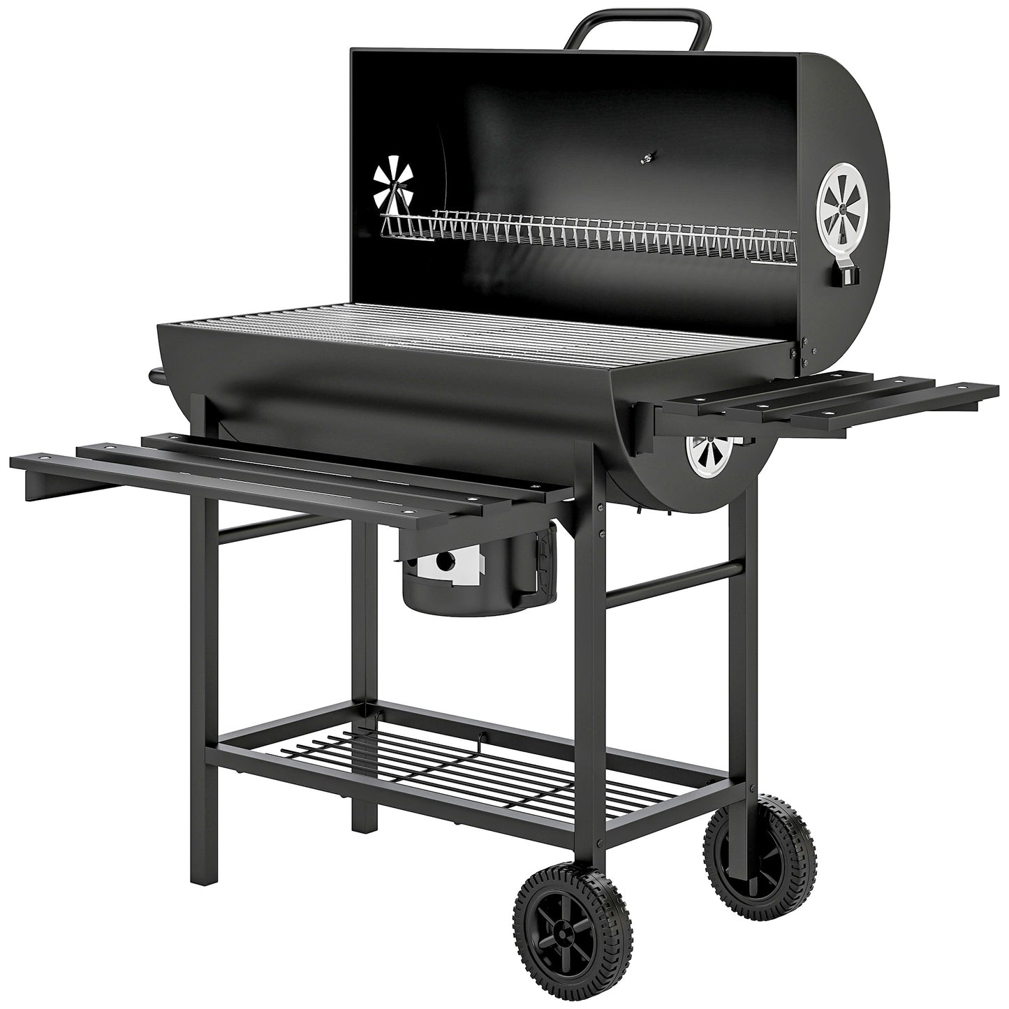 Barbecue au charbon 74 cm avec table pliante
