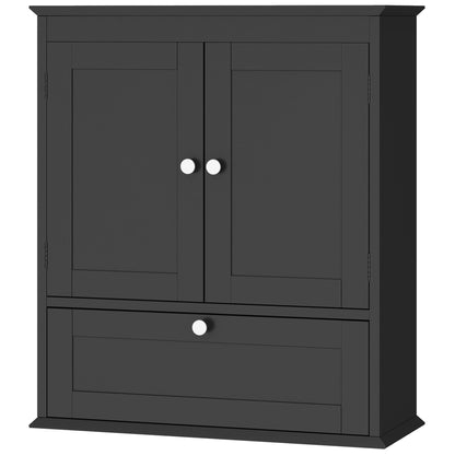 Armoire murale salle de bain à tablette ajustable