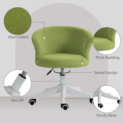 Chaise bureau sans bras hauteur réglable roulettes pivotantes