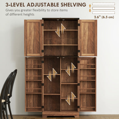 Armoire de cuisine haute avec clayettes ajustables