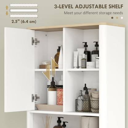 Meuble de rangement au-dessus toilette ajustable
