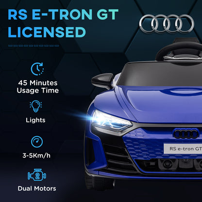 Voiture électrique enfant Audi RS e-tron GT 12V