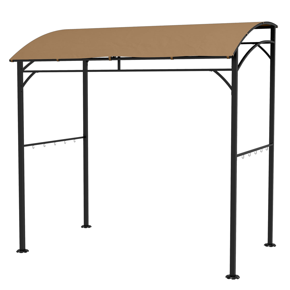 Gazebo BBQ courbé 7' x 5'