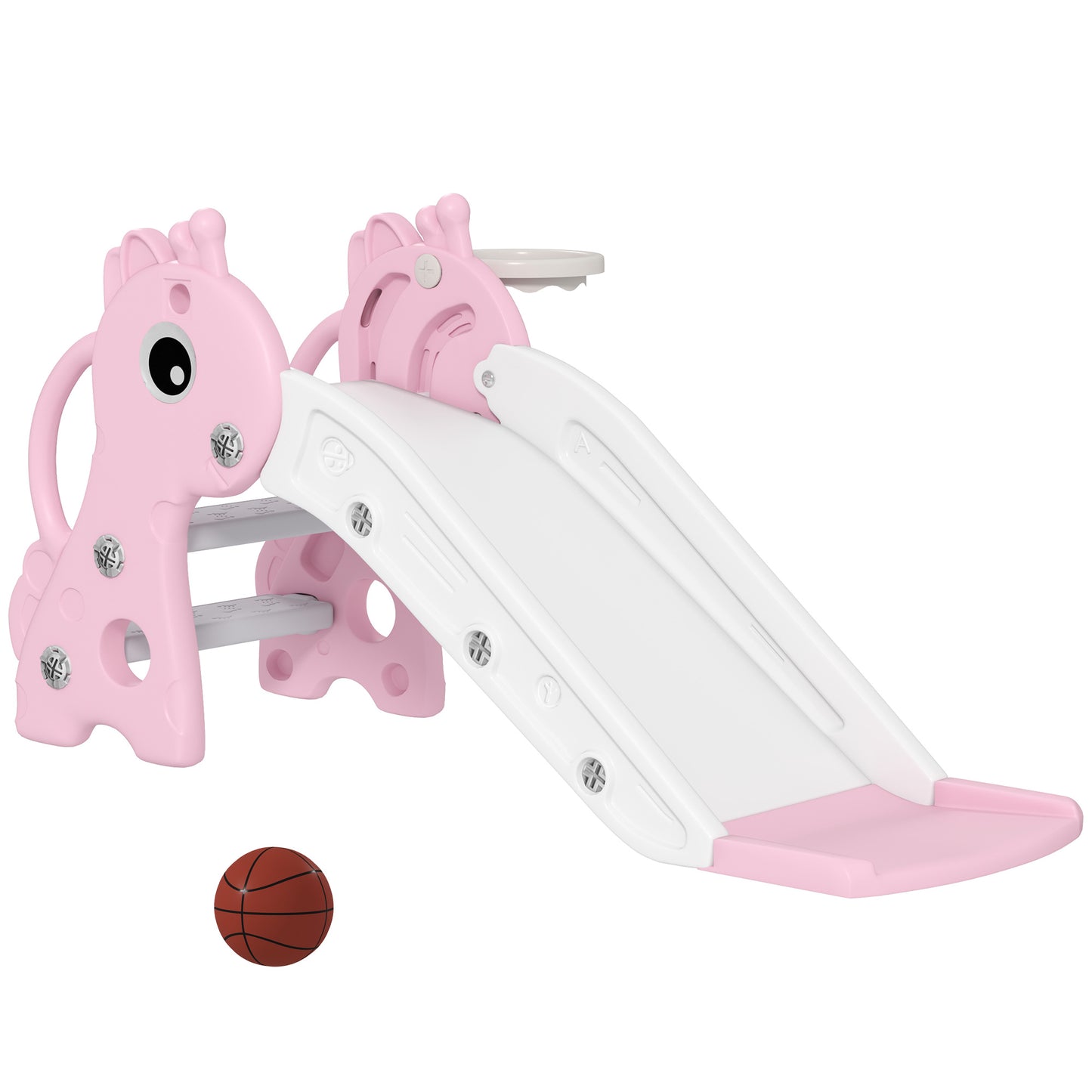 Toboggan 3 en 1 pour tout-petits design girafe