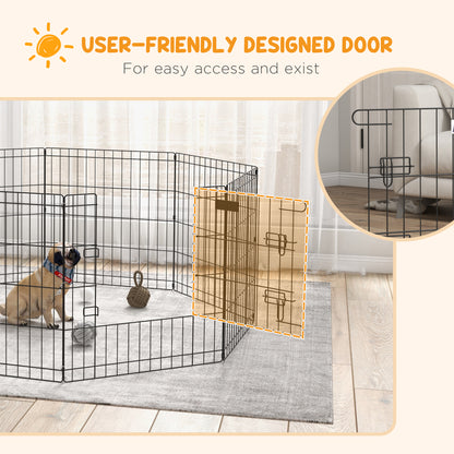 Parc d'exercice pliable pour animaux 8 panneaux