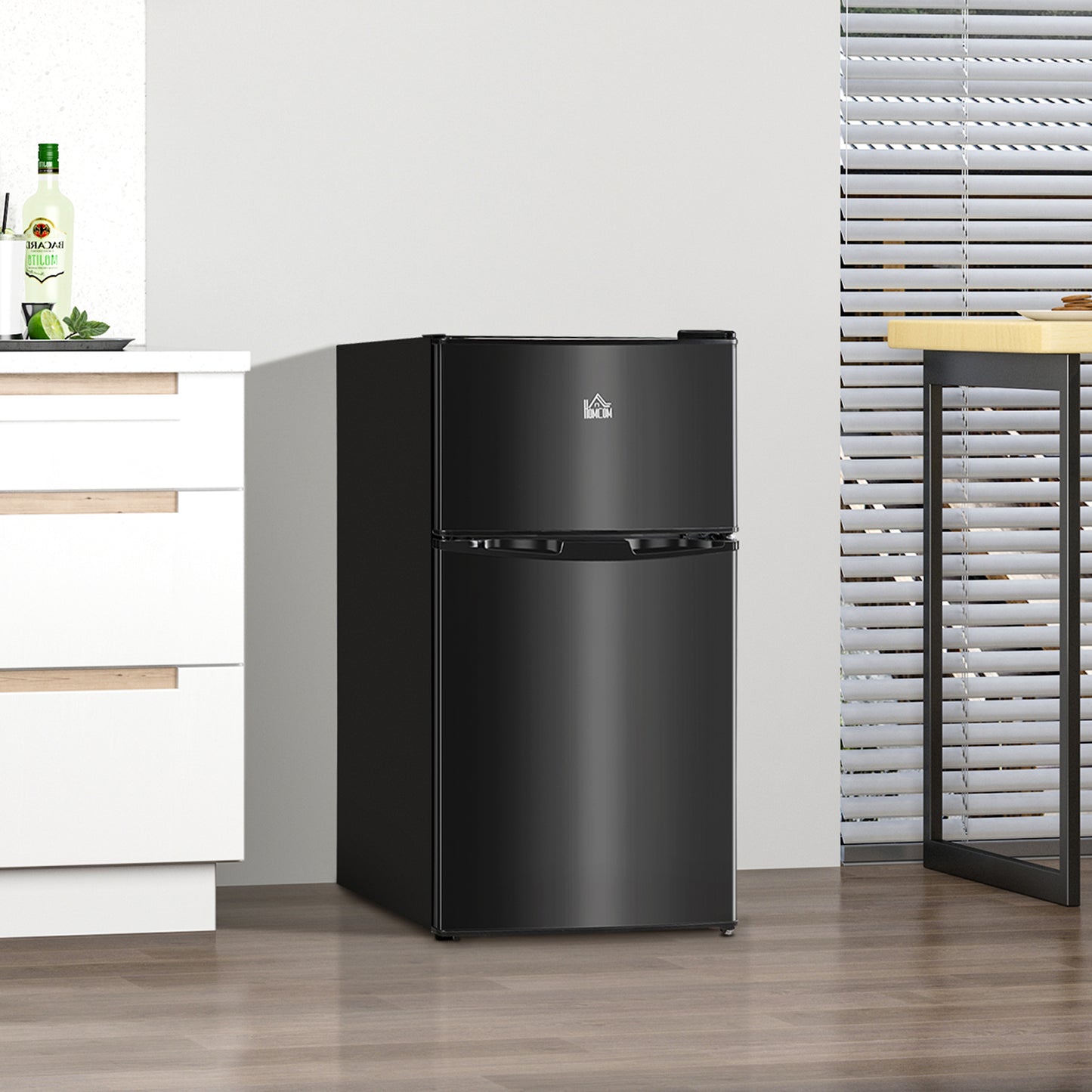 Mini réfrigérateur avec congélateur 91 L double zone