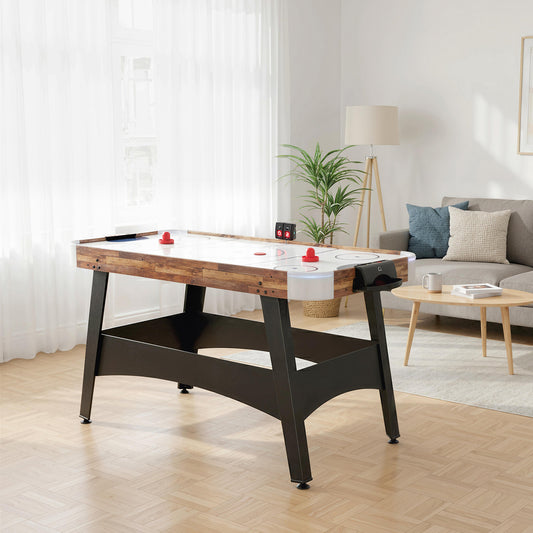 Table de air hockey arcade avec tableau DEL 155 cm