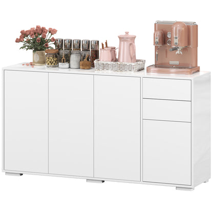 Buffet de cuisine moderne avec rangement