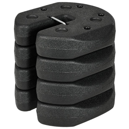 Contrepoids de chapiteau remplis de ciment — lot de 4