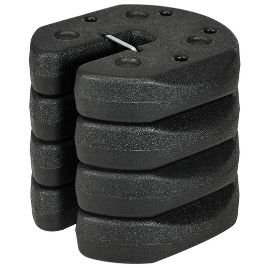 Contrepoids de chapiteau remplis de ciment — lot de 4