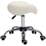 Tabouret selle ergonomique à roulettes réglable