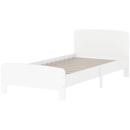 Lit bas enfant design sécuritaire MDF